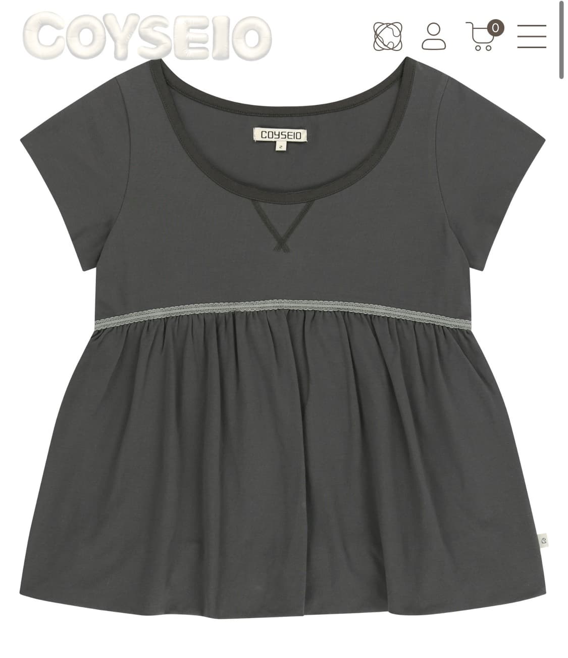 코이세이오 벌룬 티셔츠 1사이즈 상품이미지1