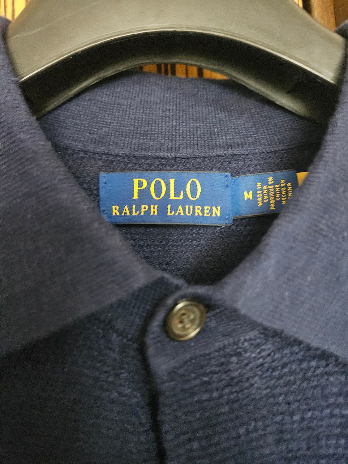 폴로 텍스처 코튼 리넨 셔츠 스웨터 상품이미지4