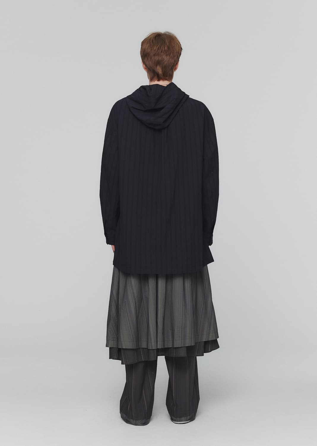 아모멘토 SHIRRING HOODED SHIRTS 후드 셔츠 상품이미지3