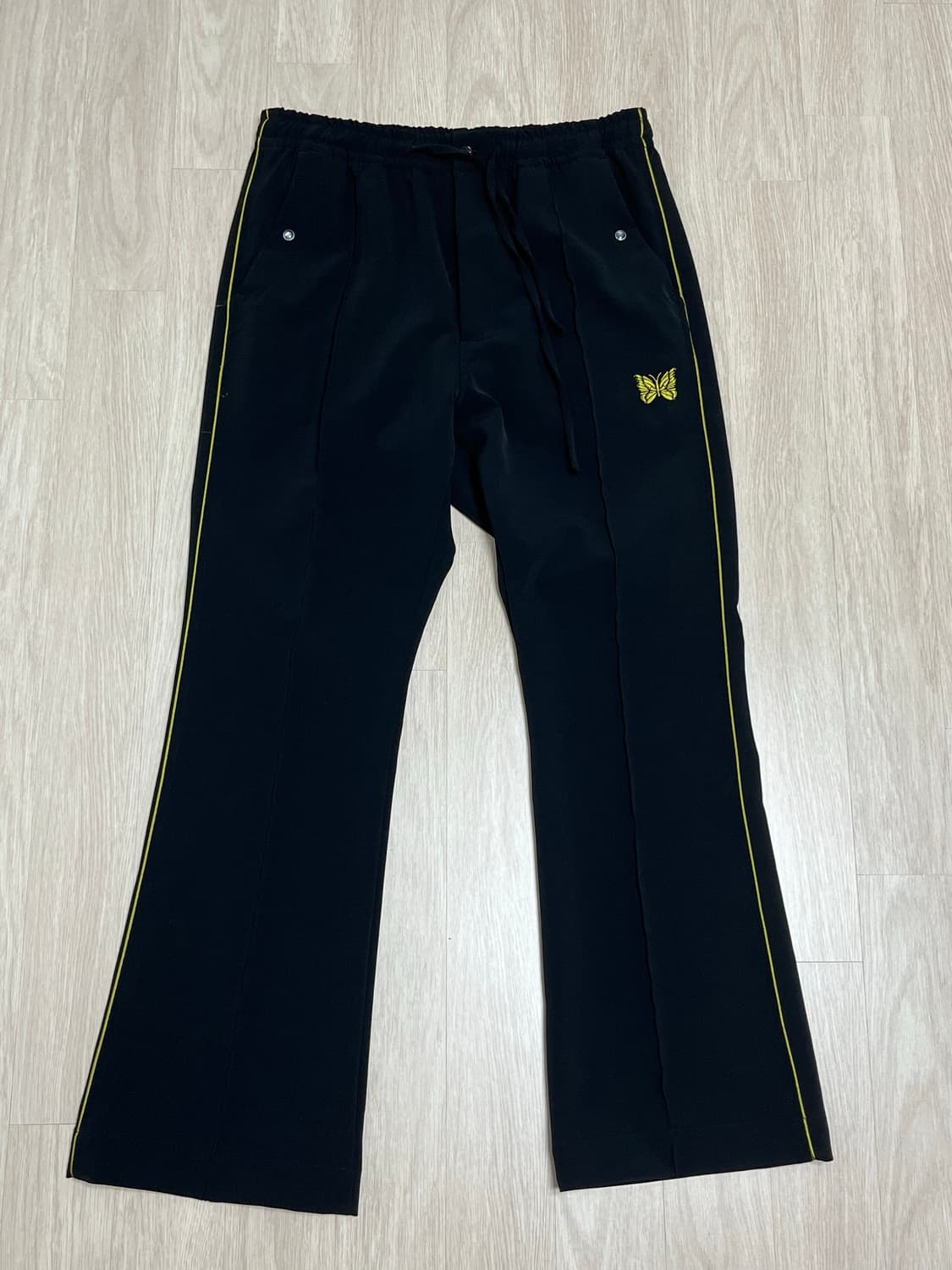 니들스 파이핑 카우보이 팬츠 (Black/Yellow) 상품이미지1