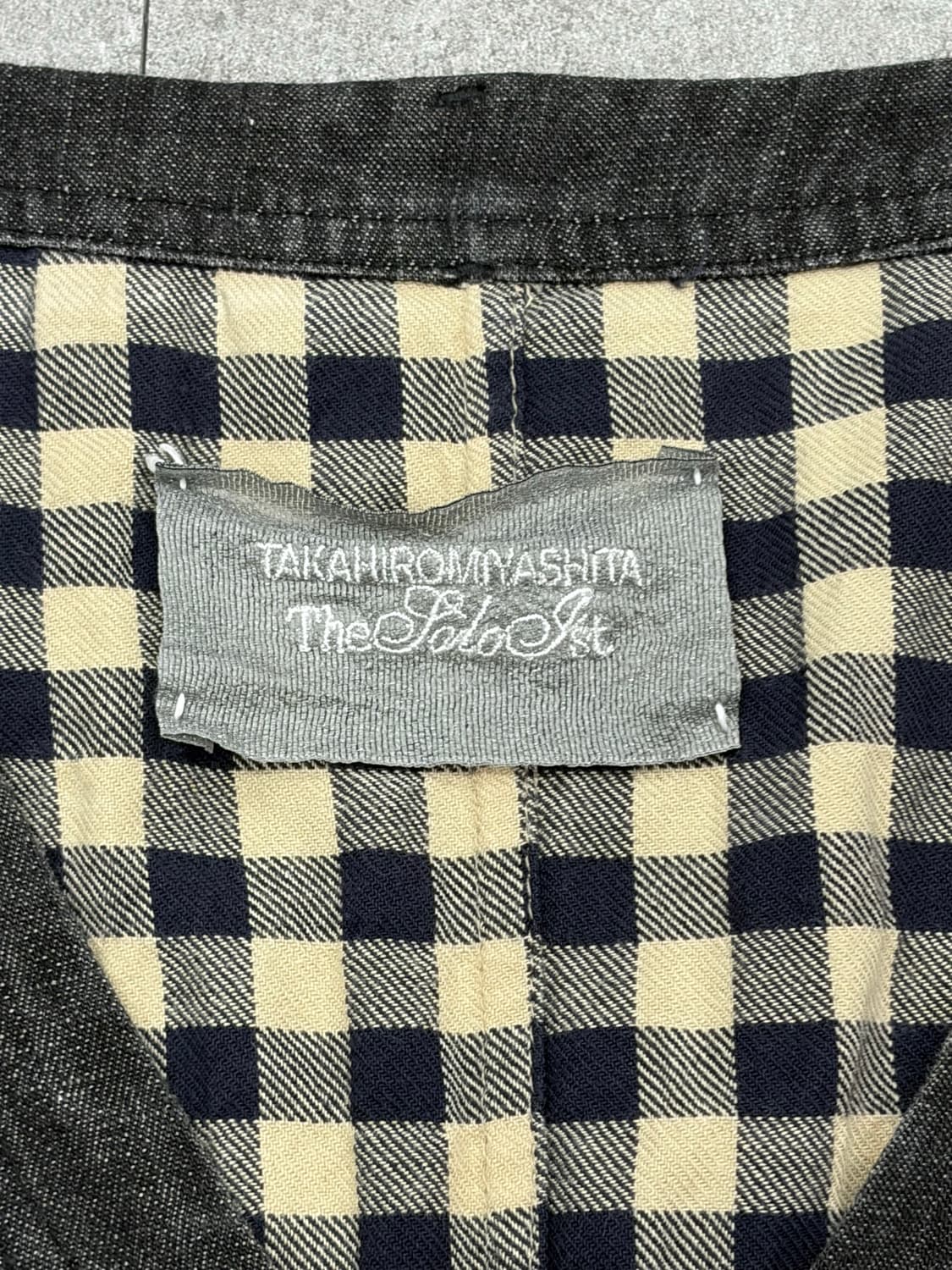 솔로이스트 체크 튜닉 블라우스 상품이미지6