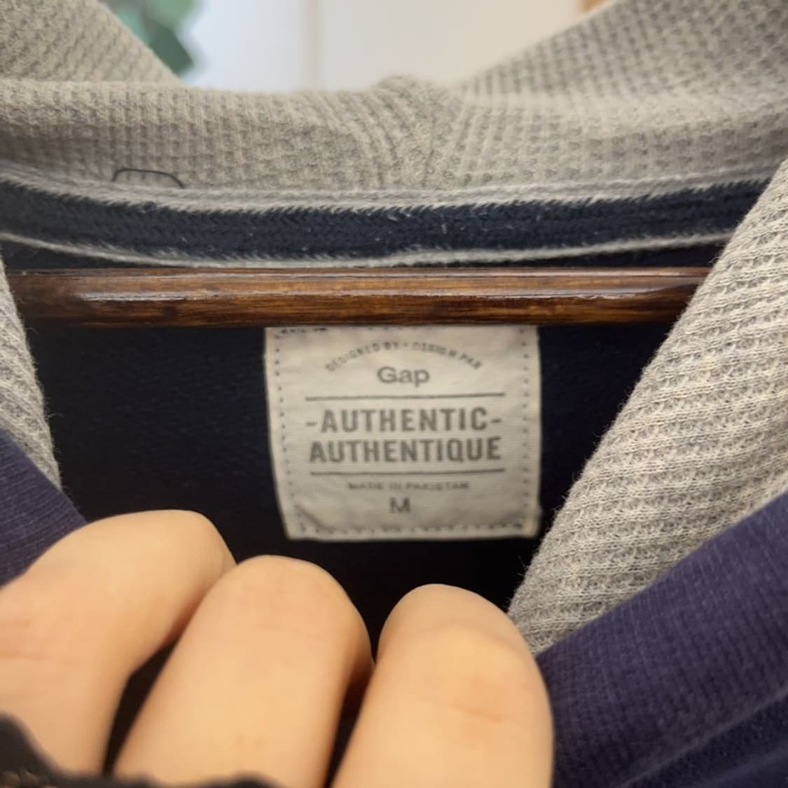 갭 올드스쿨 레트로 빈티지 빅로고 후드티 M C09345 상품이미지5