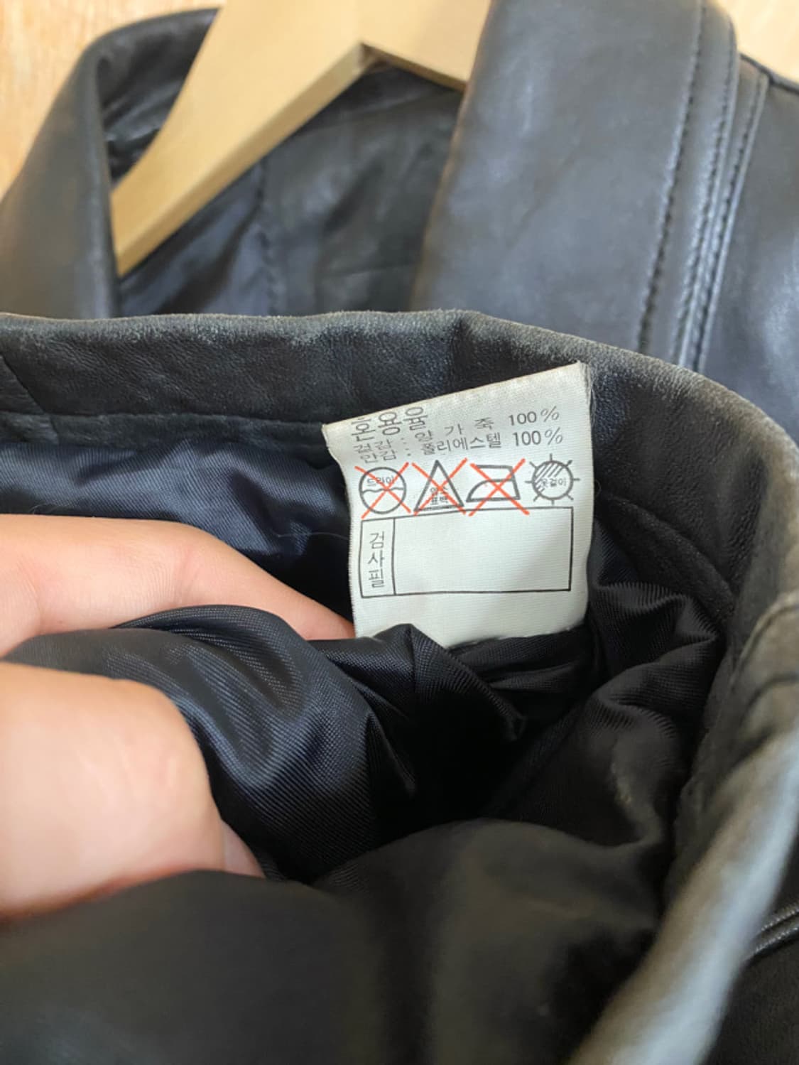 VTG leather coat  상품이미지10