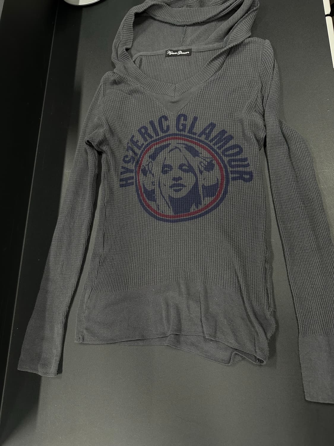 히스테릭 글래머 라운드  히스걸 그래픽 후드 긴팔 슬리브 상품이미지4