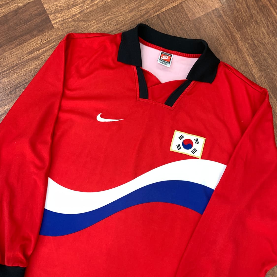 XL 나이키 한국 축구 국가대표팀 96-98 물결 유니 상품이미지3
