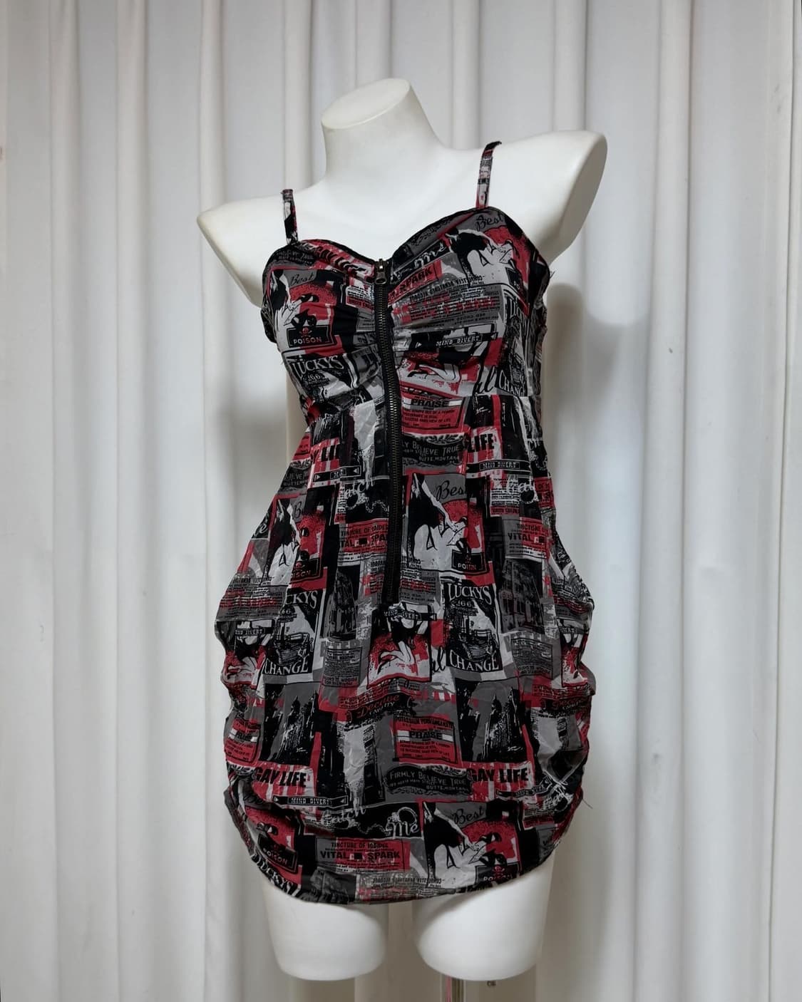 Ghost of harlem 갸루펑크맛 드레스 상품이미지3