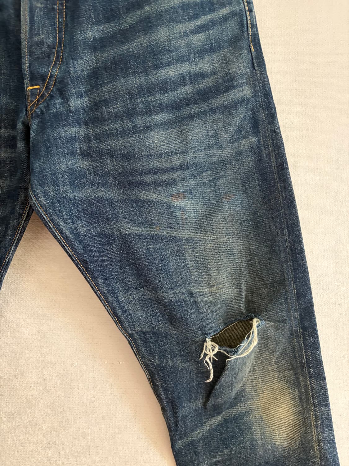 RRL Slim Narrow Seldvedge Denim  상품이미지3