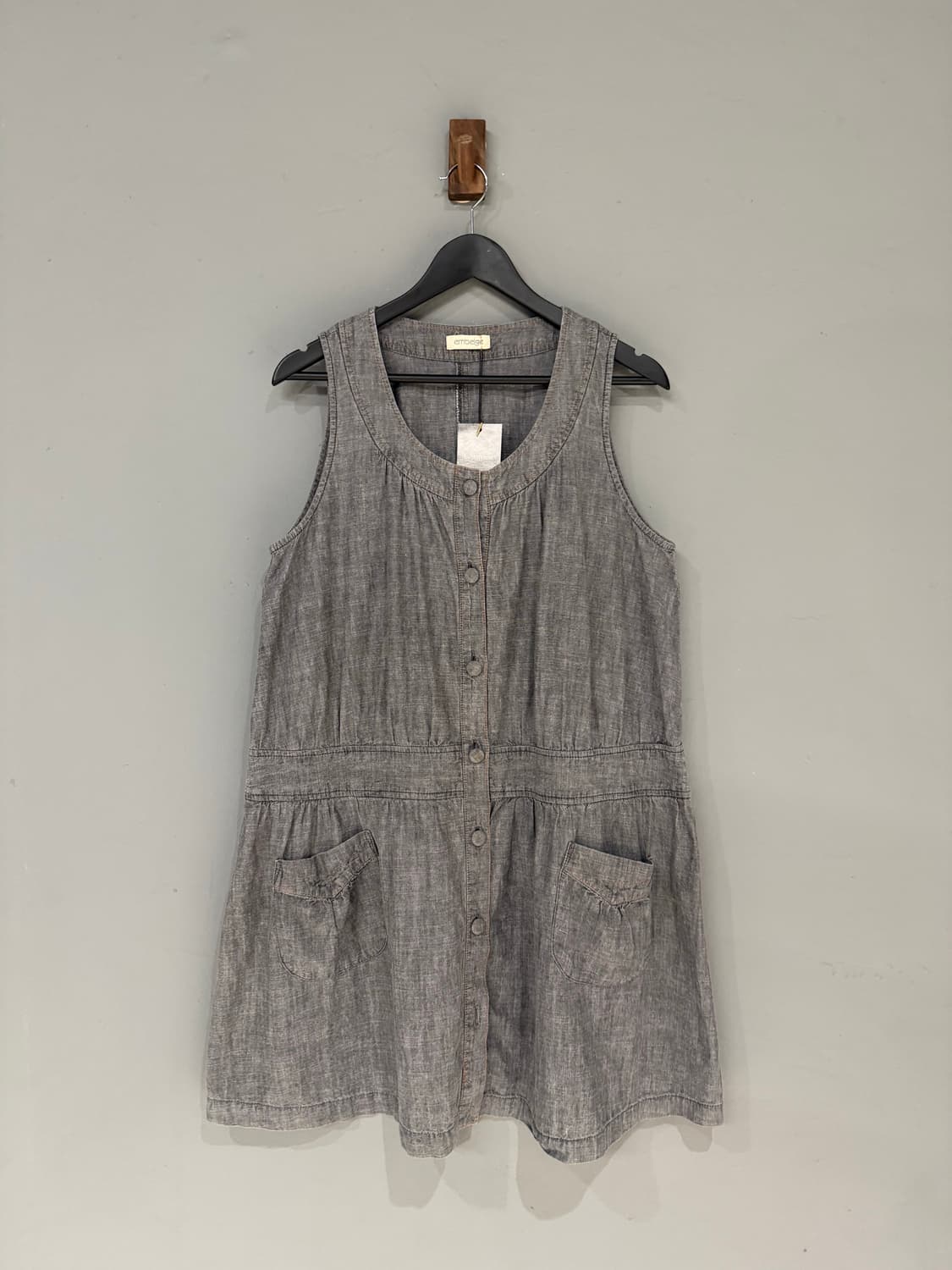 light grey button-up pocket ops 상품이미지4
