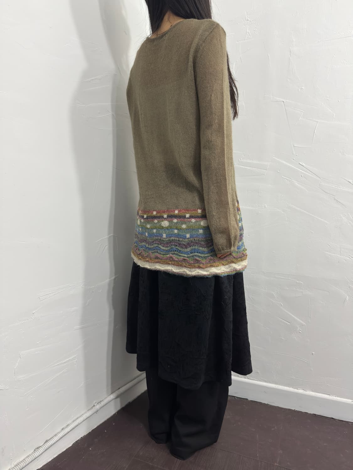 oriental pleats skirt 상품이미지5