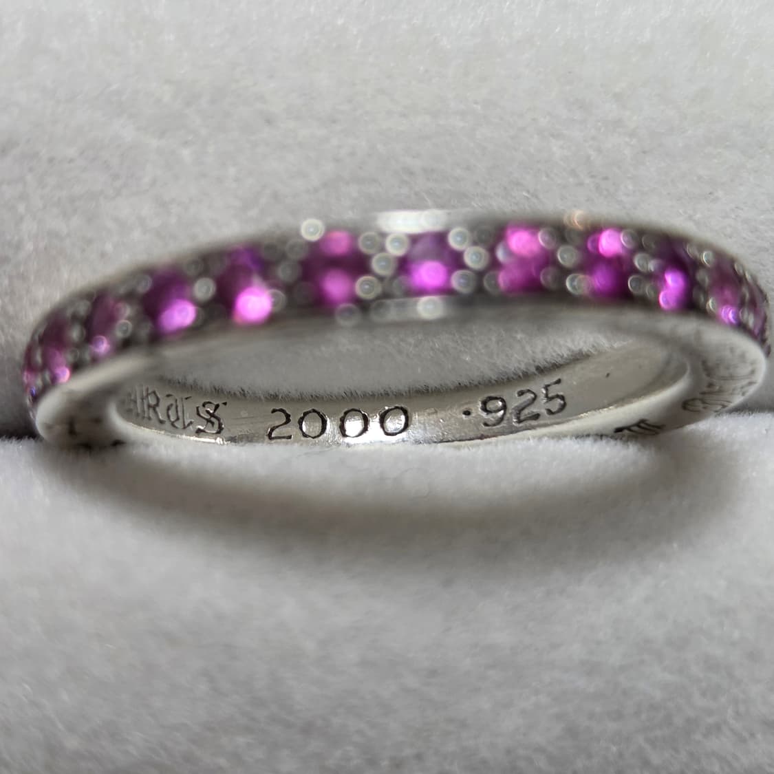 크롬하츠 TFL링 핑크사파이어 풀파베 US6.5 상품이미지3