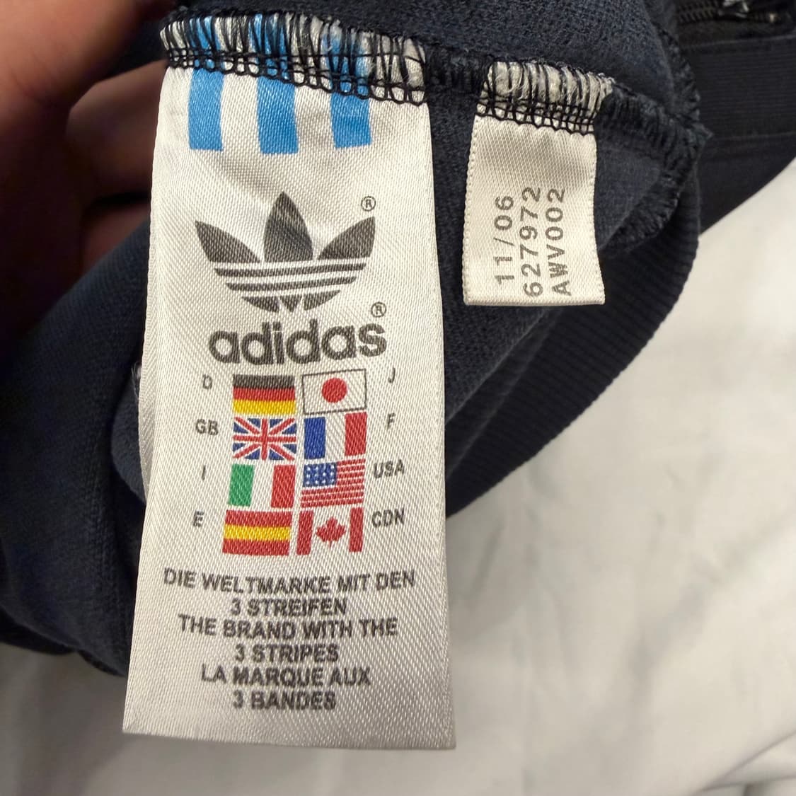 아디다스 너스타세 플레이어 클럽 블랙 트랙탑 져지 L 상품이미지8