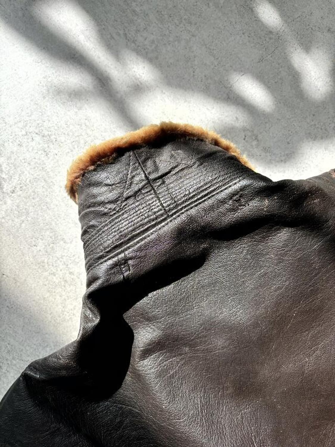 50's U.S. Navy G-1 Leather Flight jacket 상품이미지9