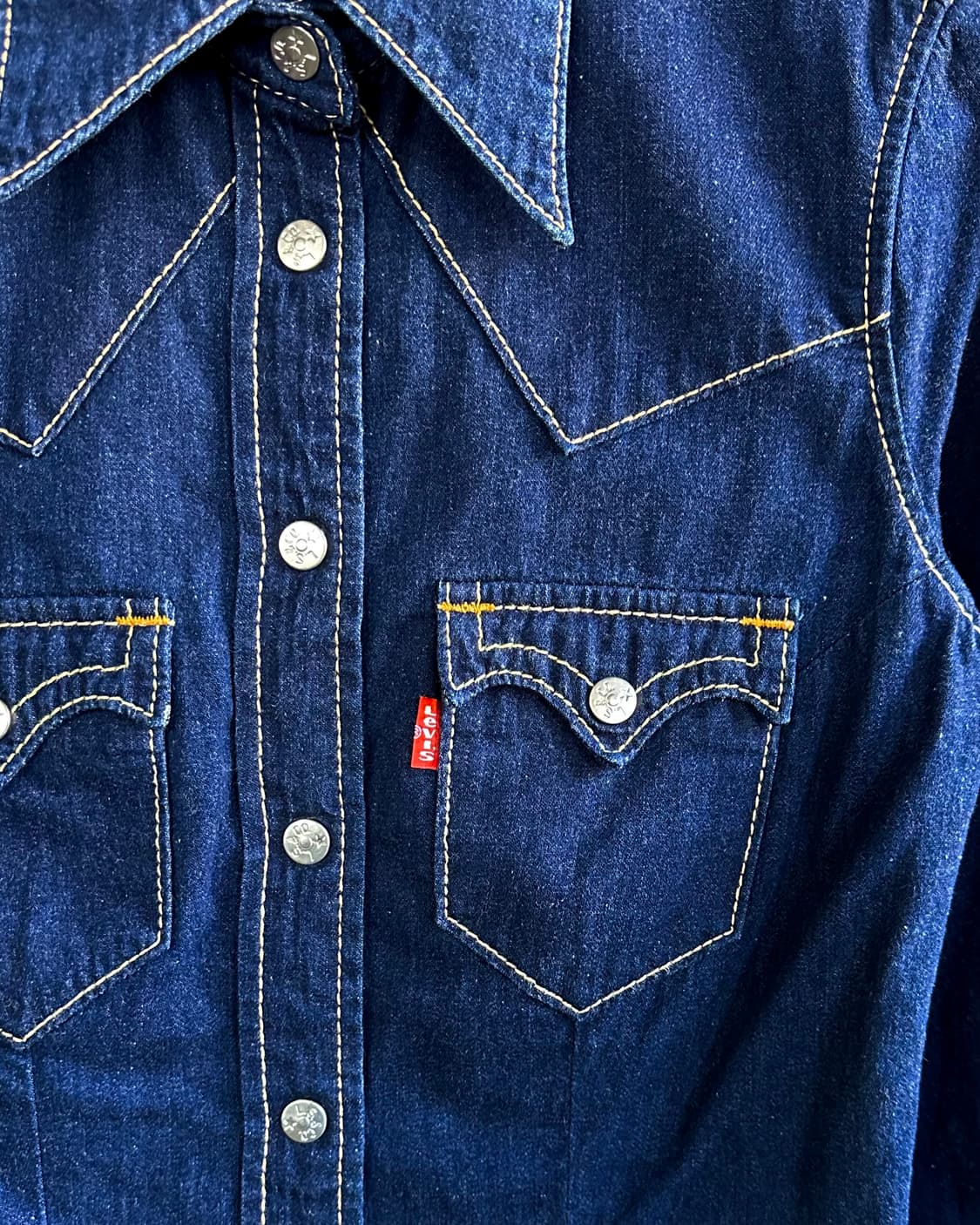 [S]리바이스 Levi's 타입원 웨스턴 데님 셔츠 상품이미지4