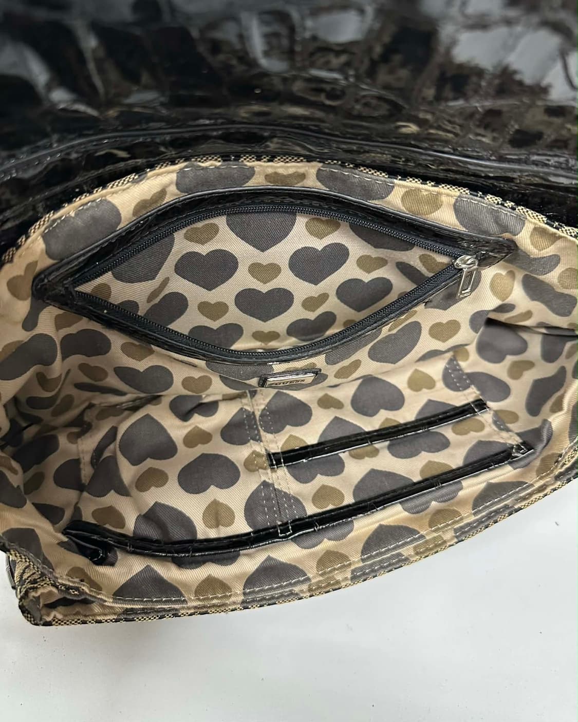 게스 아카이브 00s Y2K 패턴 숄더백 상품이미지7