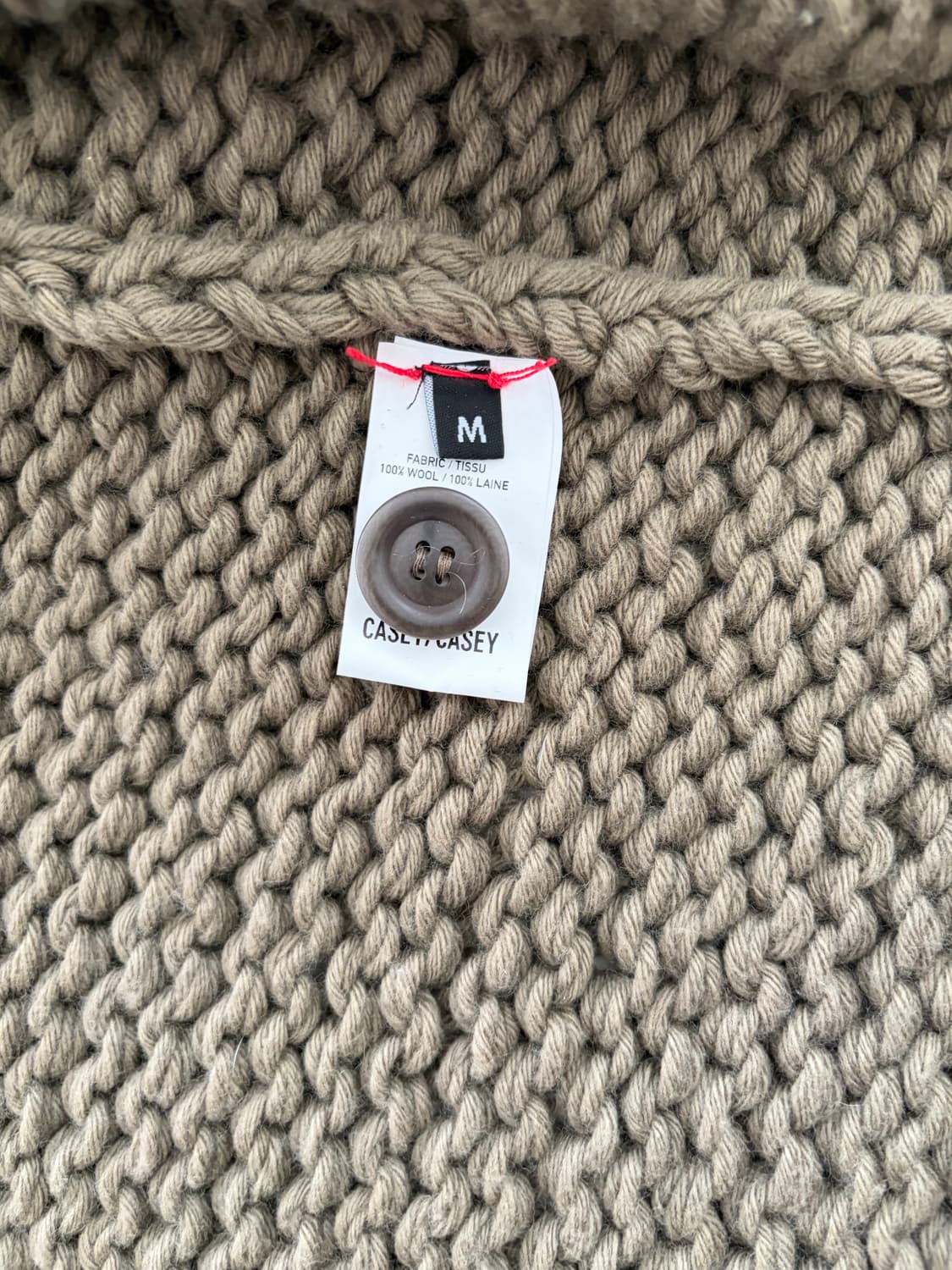 casey casey 해비 핸드 니트 가디건 / m 남녀공용 상품이미지4