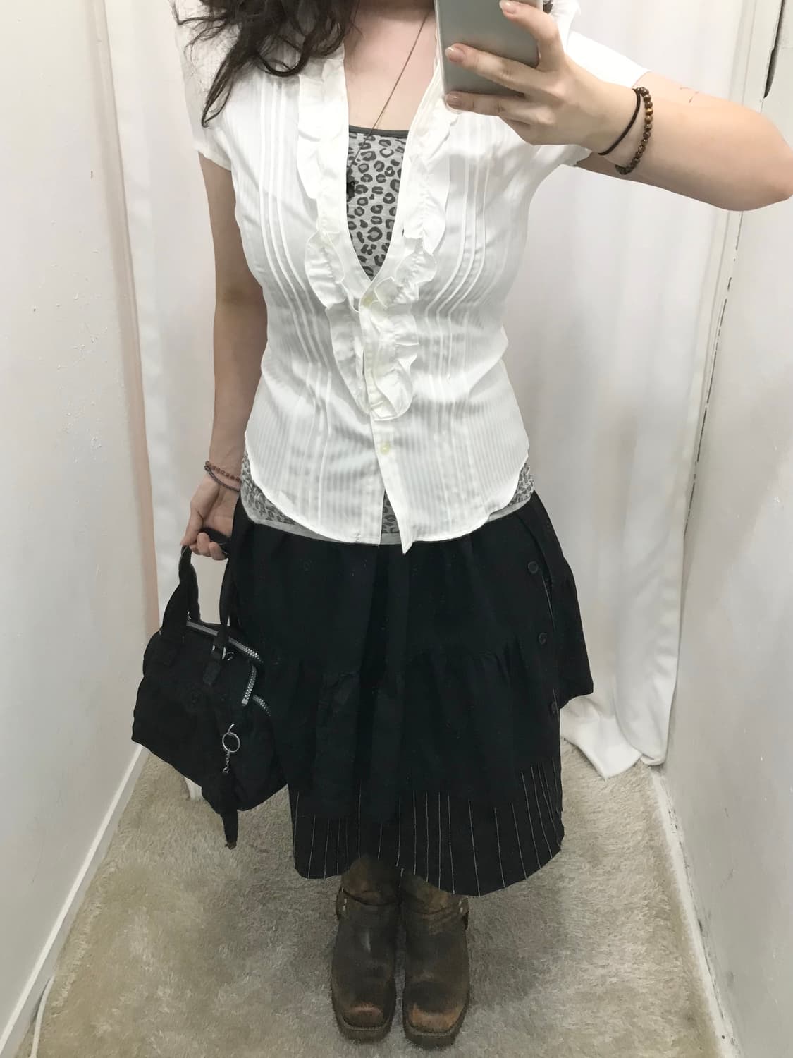 레오파드 긱시크 코디 세트 🖤 상품이미지3
