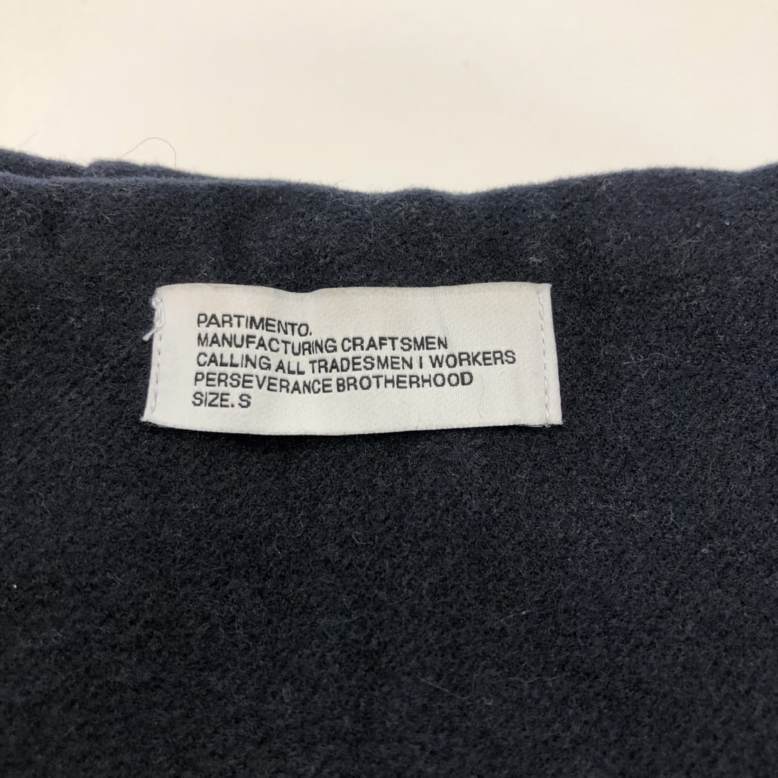 파르티멘토 멜톤 더플후드코트 S 상품이미지5