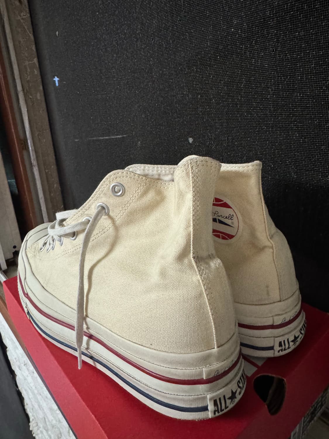 [280] 더블렛 x 컨버스 아이보리 컬러 상품이미지3