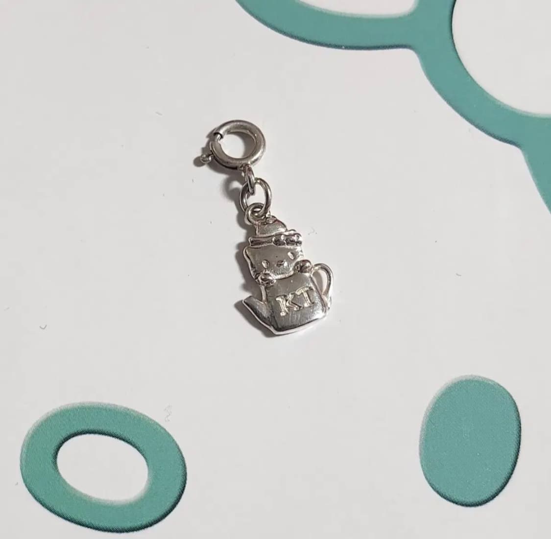 HELLO KITTY 헬로키티 2007년 주전자 키티 실버925 상품이미지1