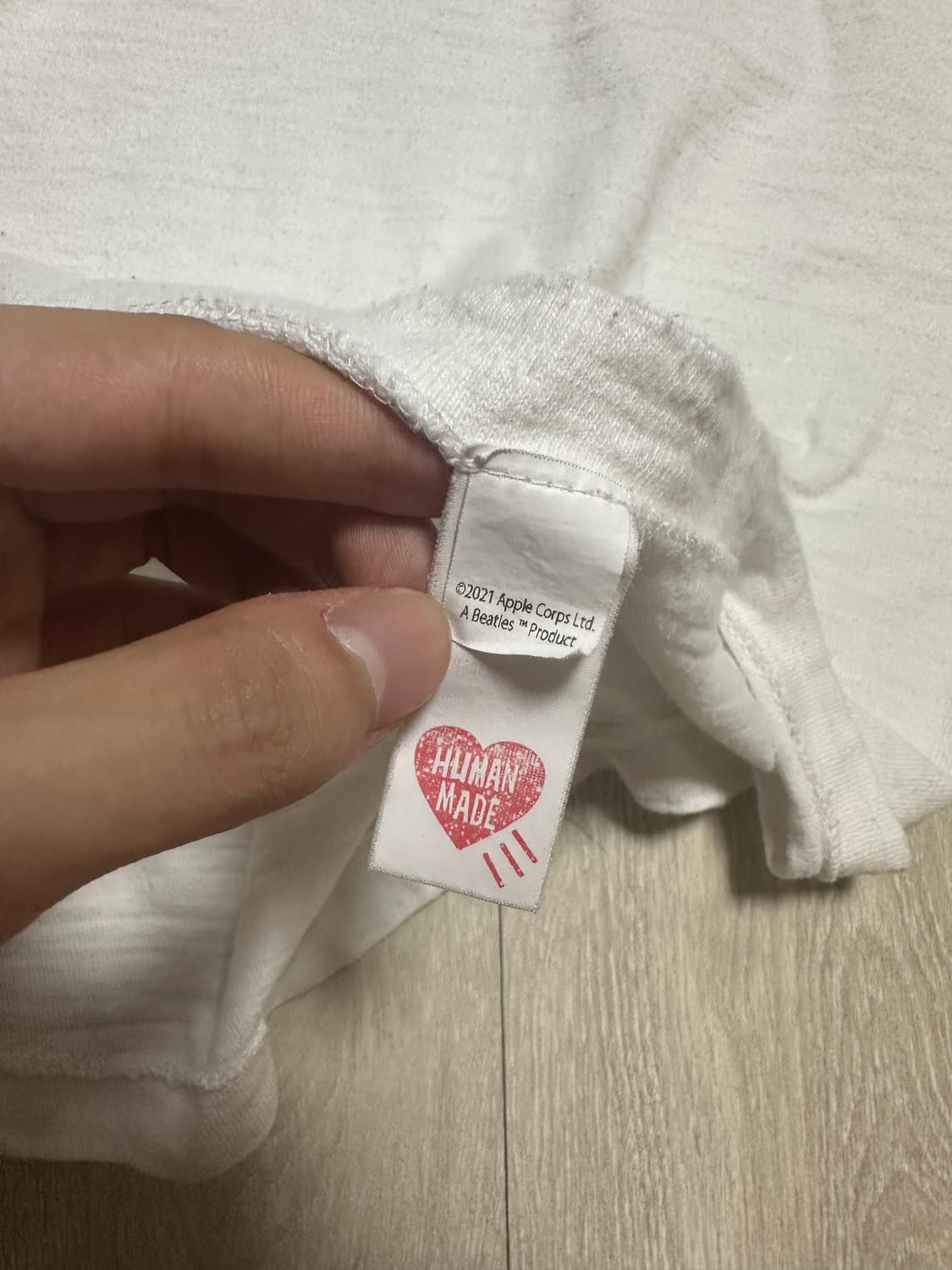 휴먼메이드 비틀즈 콜라보 반팔 티셔츠 XL 판매 상품이미지5