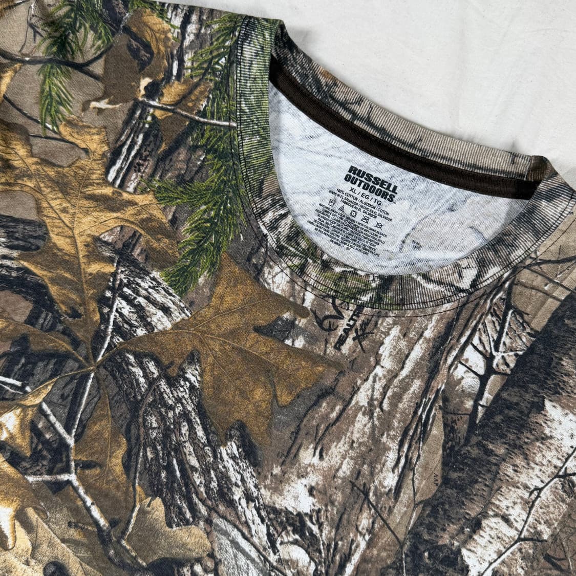 러셀 리얼트리 반팔 티셔츠 반팔티 상품이미지2