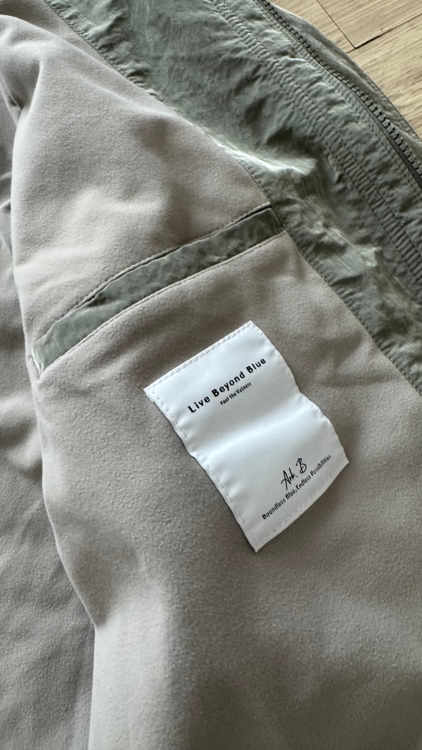 아크블루 야상 자켓 M  카키색  새상품  사이즈 미스로 보관만 함  소 상품이미지8