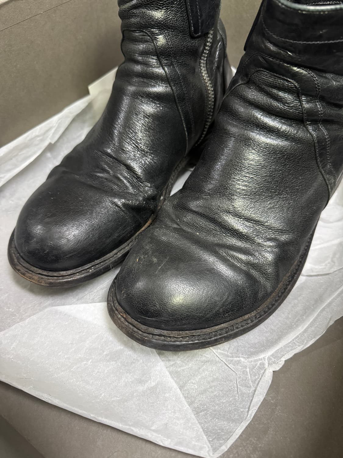 릭오웬스 사이드집업 부츠 41 상품이미지3