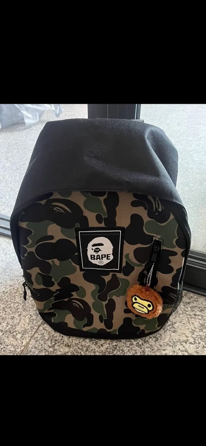 베이프 백팩+키링 세트일본잡지부록 BAPE 베이프 배낭 가방 상품이미지6
