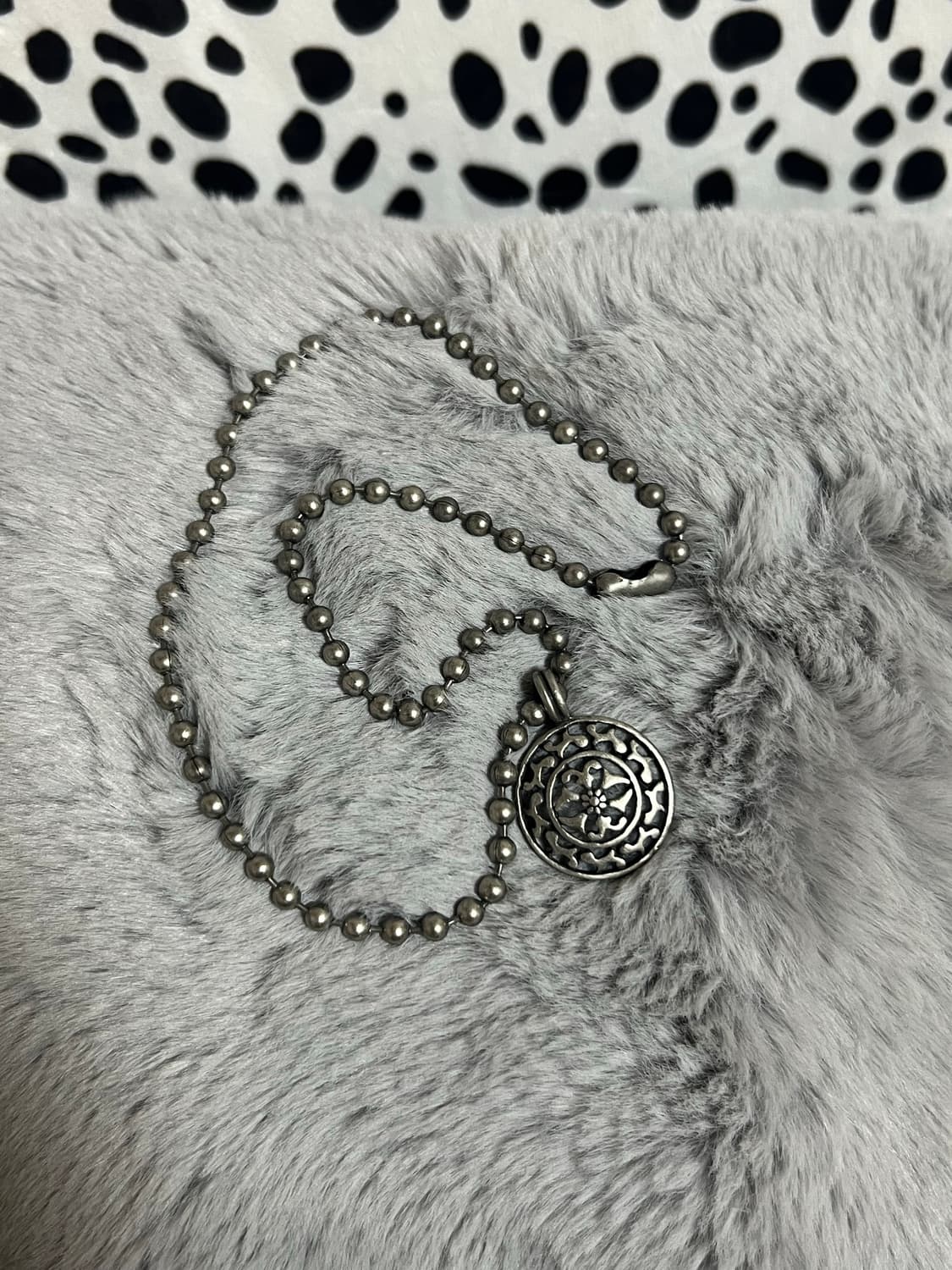 레테 오리엔탈 동양풍 팬던트 군번줄 빈티지목걸이  상품이미지1