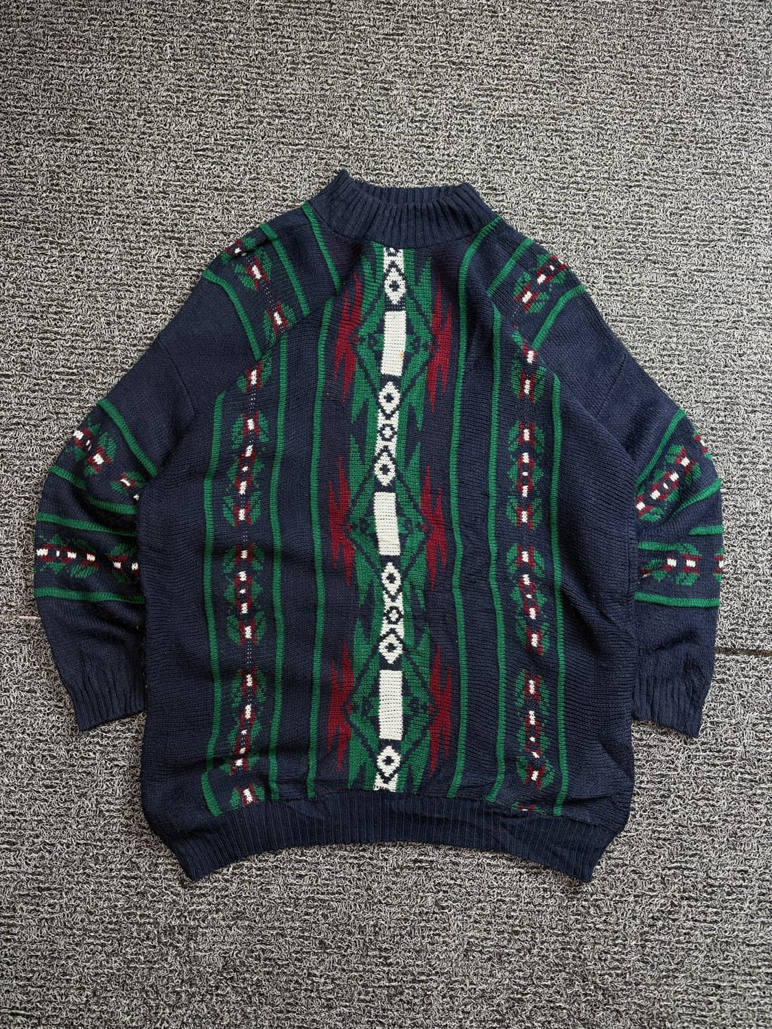 USA 오리지날 빈티지 박시핏 패턴 스웨터 2097 상품이미지2