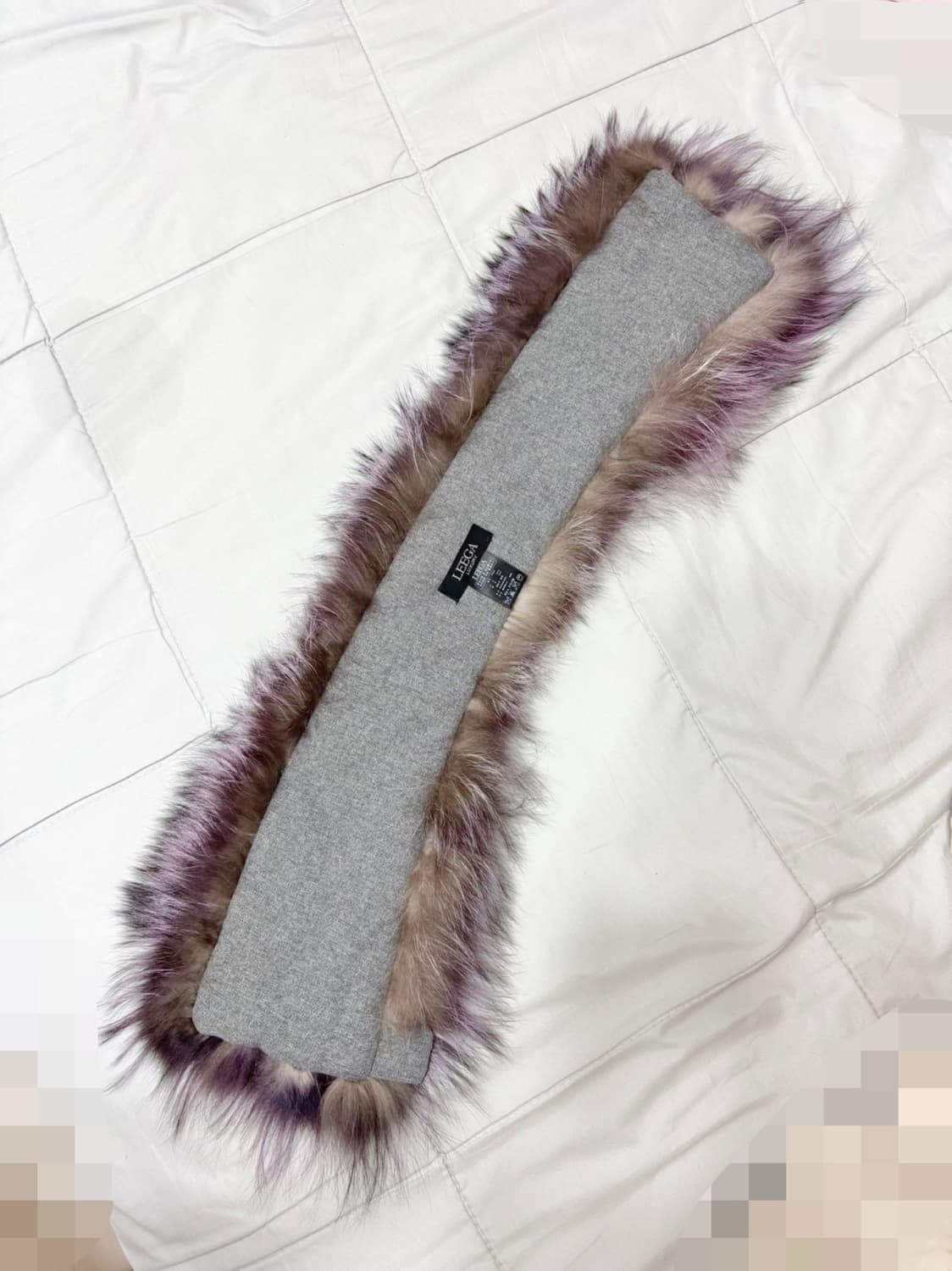 리가ㅡ 새제품/ 천연 폭스 자석 내장형 넥워머/목도리/카라/머플러 상품이미지4