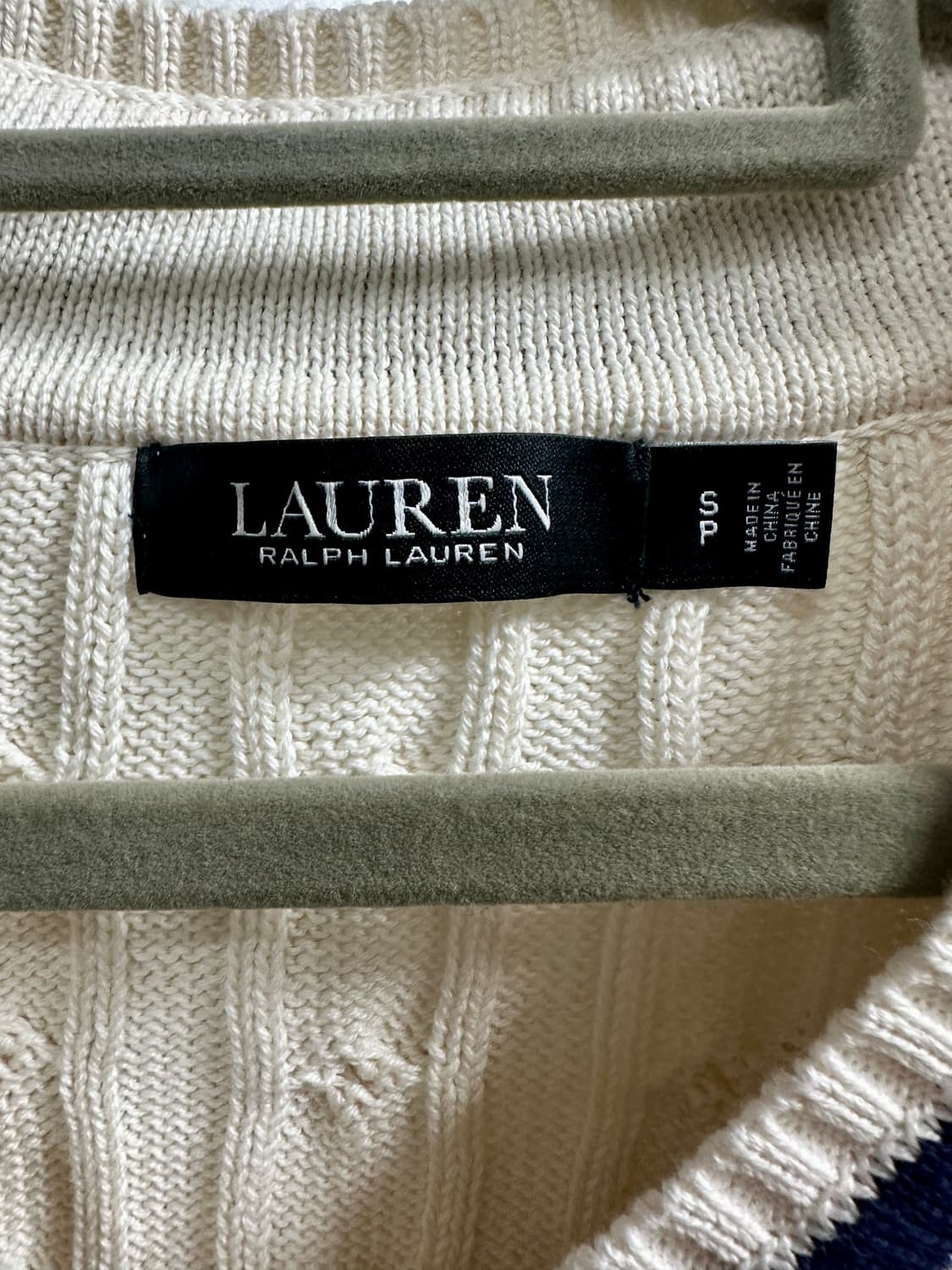 로렌 랄프로렌 브이넥 니트 상품이미지2