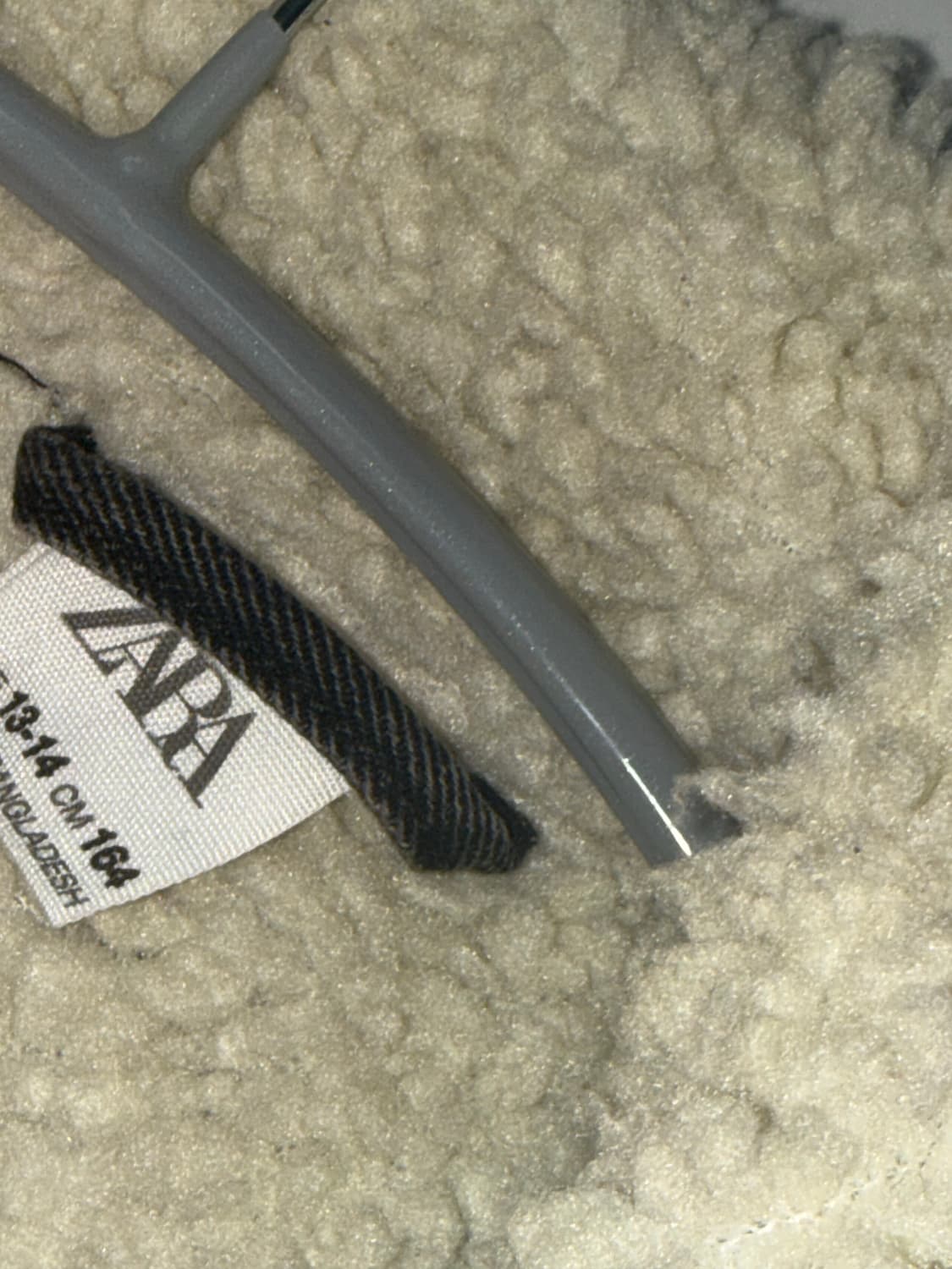 자라키즈 164cm 청자켓 데님자켓 플리스 후리스 겨울 아우터 뽀글이 상품이미지2