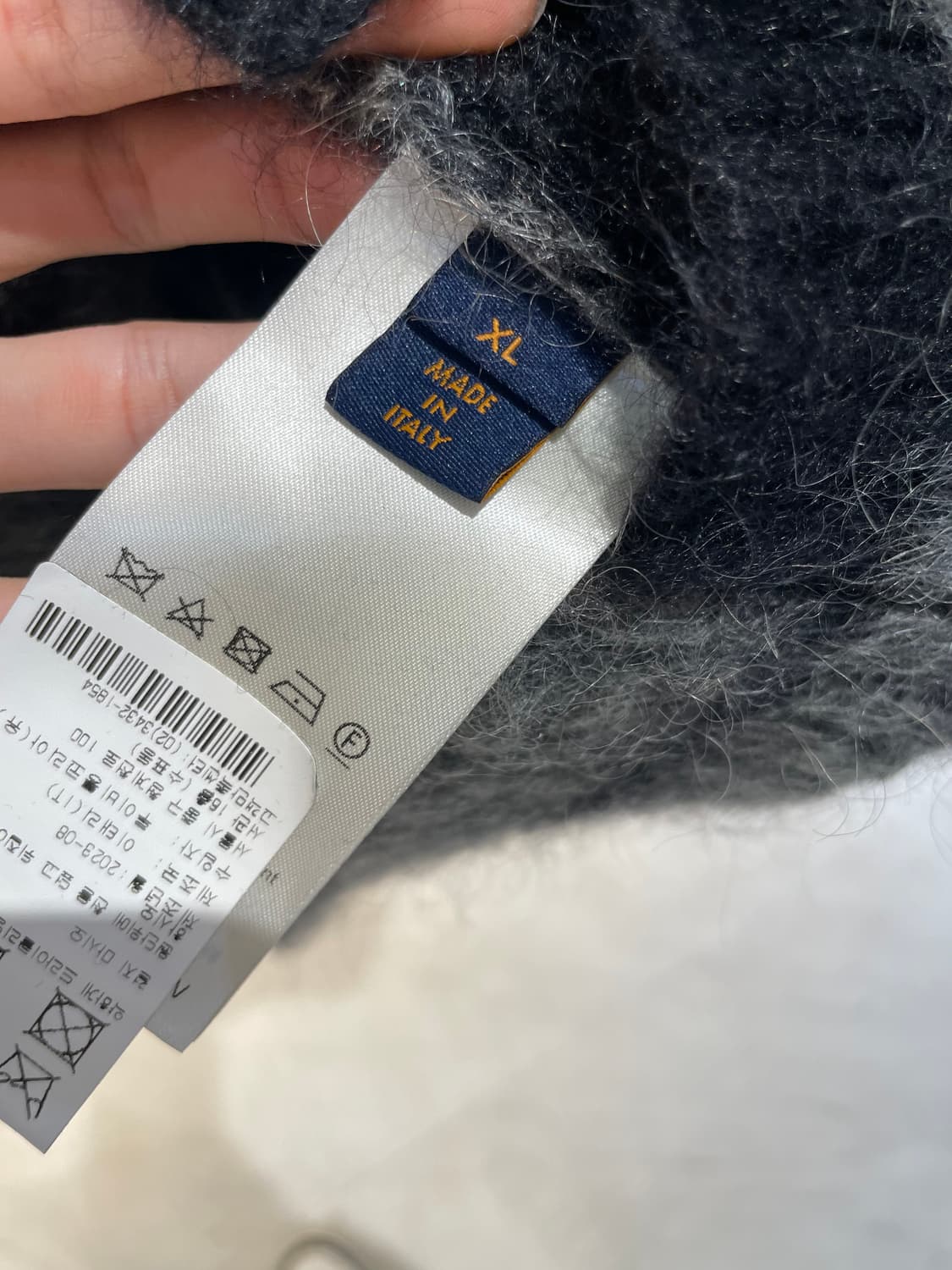 [백화점판/XL] 루이비통 모헤어 가디건 상품이미지2