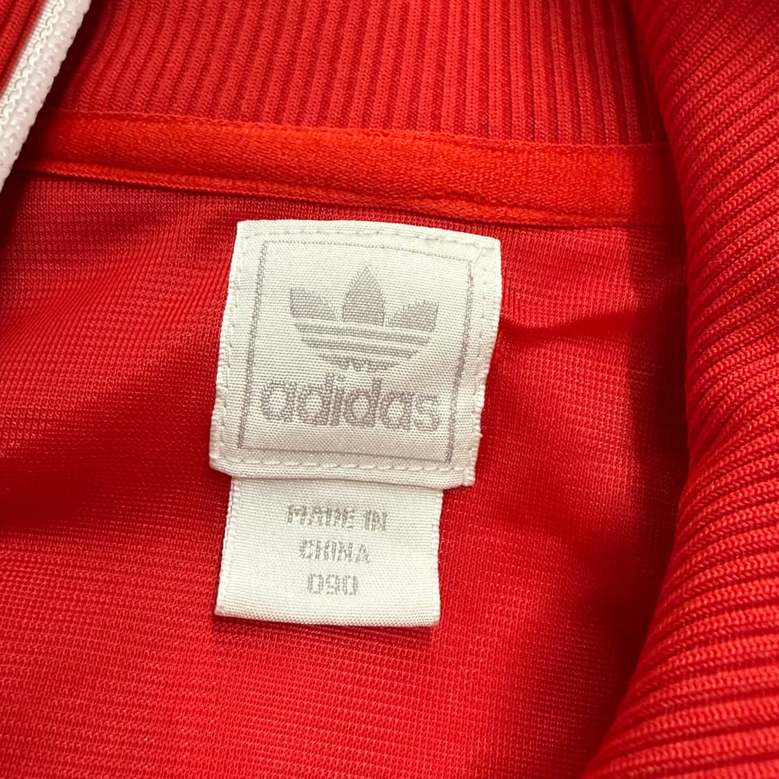 [정품/90] 아디다스 페루 축구 트랙탑 져지 레드 b17 상품이미지6