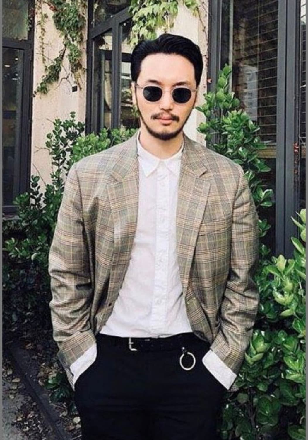 토니웩 2버튼 글랜체크 블레이저 L 상품이미지1