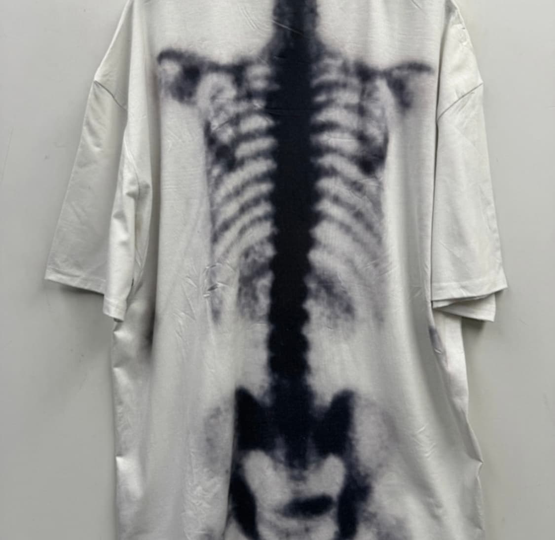 빈티지 ROMWE 해골 반팔티 펑크 스컬 상품이미지3