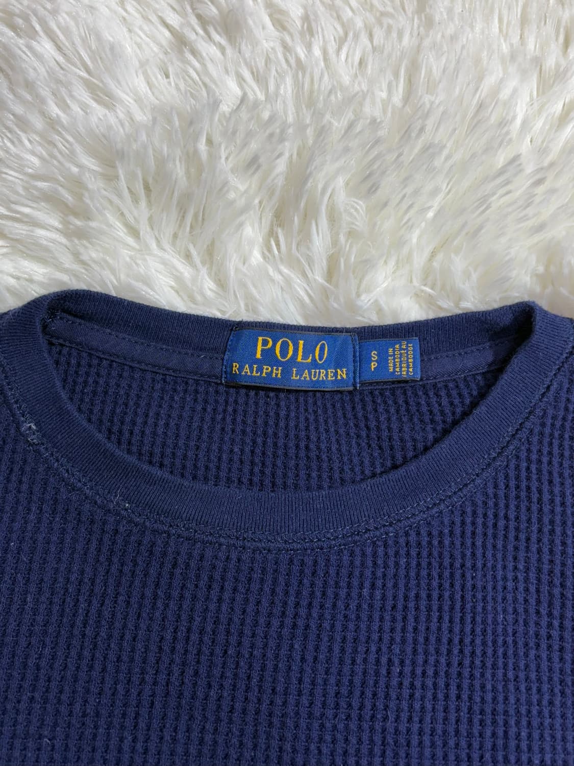 폴로 랄프로렌 화이트포니 딱붙핏 슬립 니트  상품이미지6