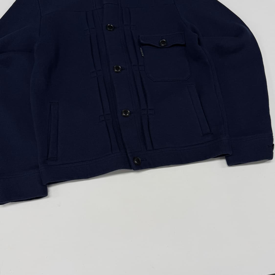 Blue Blue fleece trucker jacket 상품이미지5