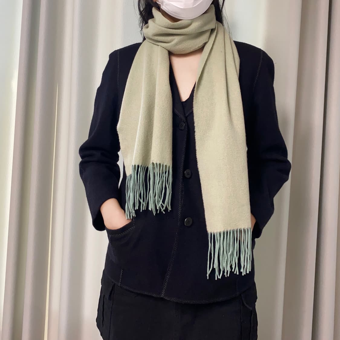 레몬 앤 라임 울터치 머플러 상품이미지5