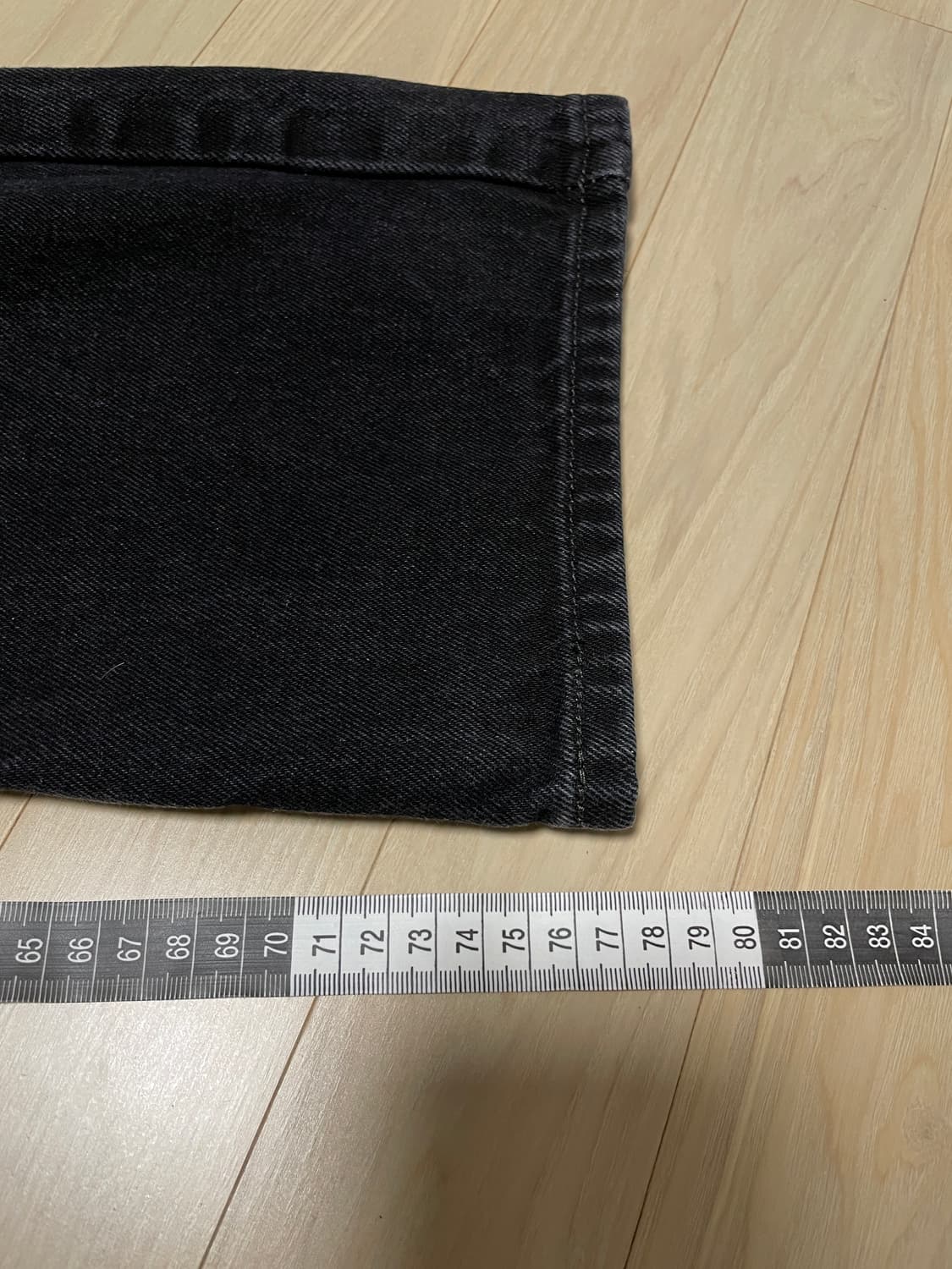 리바이스 517 블랙 팝니다 상품이미지8