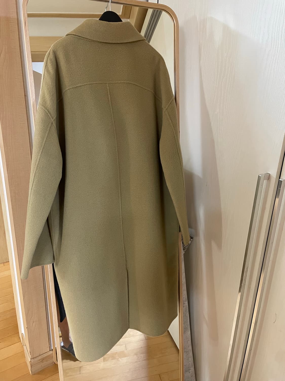 스튜디오 톰보이 TOMBOY 핸드메이드 울코트 앙고라 모직코트 상품이미지4