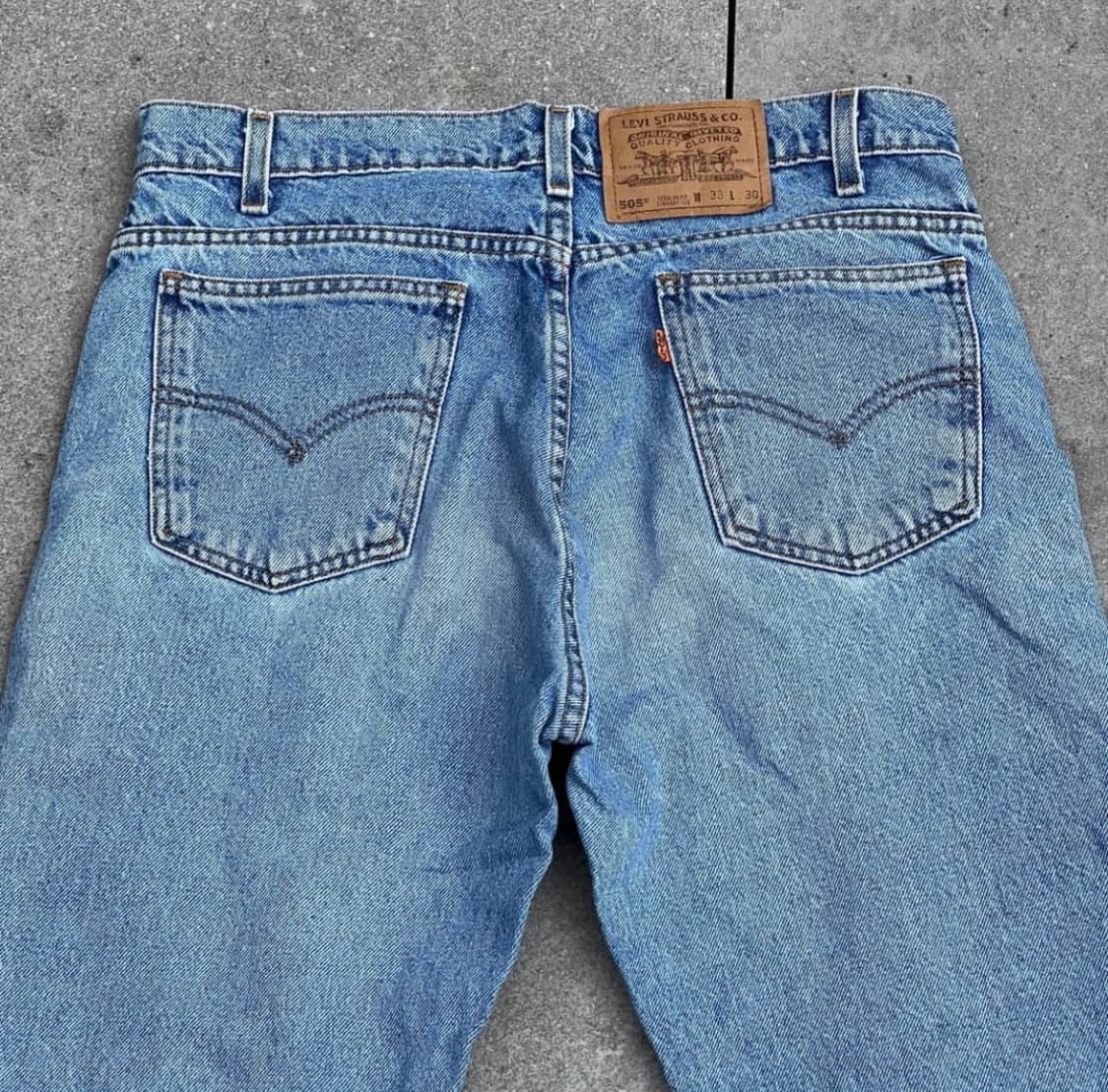 90s levis 505 orange tap 상품이미지3
