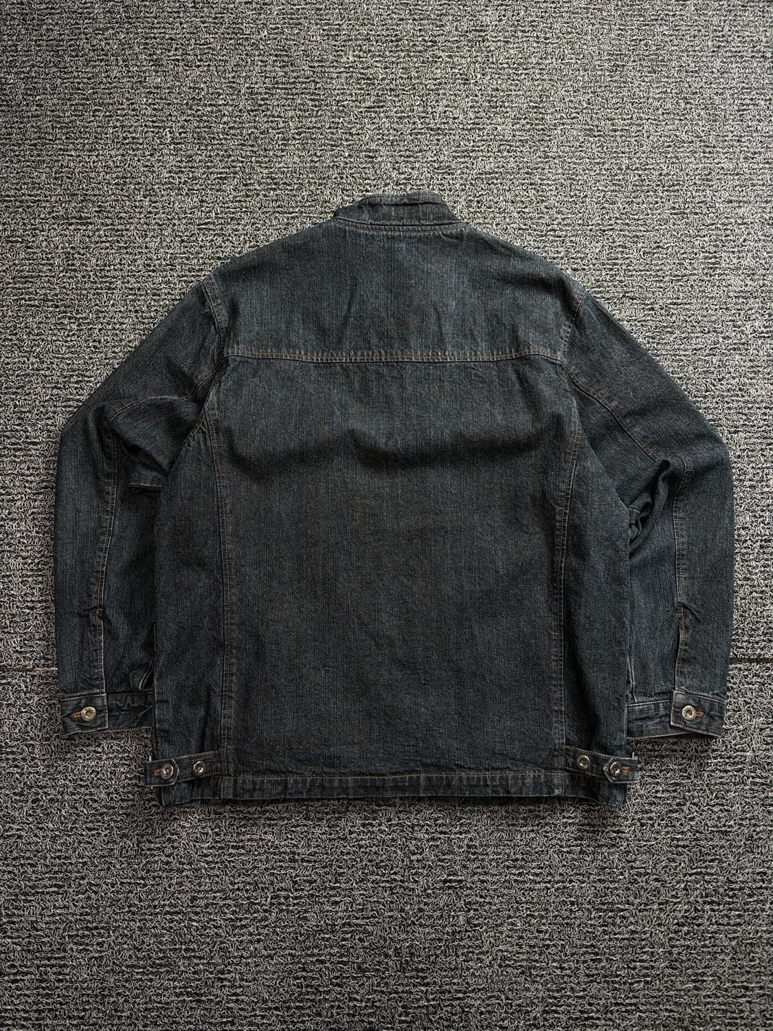 언더우드 오리지날 아메카지 데님 바이커 자켓 1563 상품이미지4