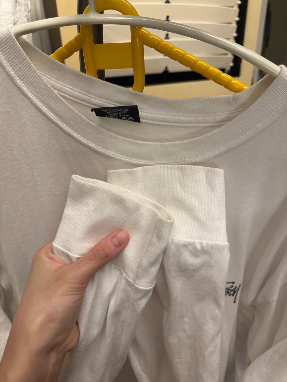 Stussy 스투시 로고 롱슬리브 티셔츠 상품이미지3