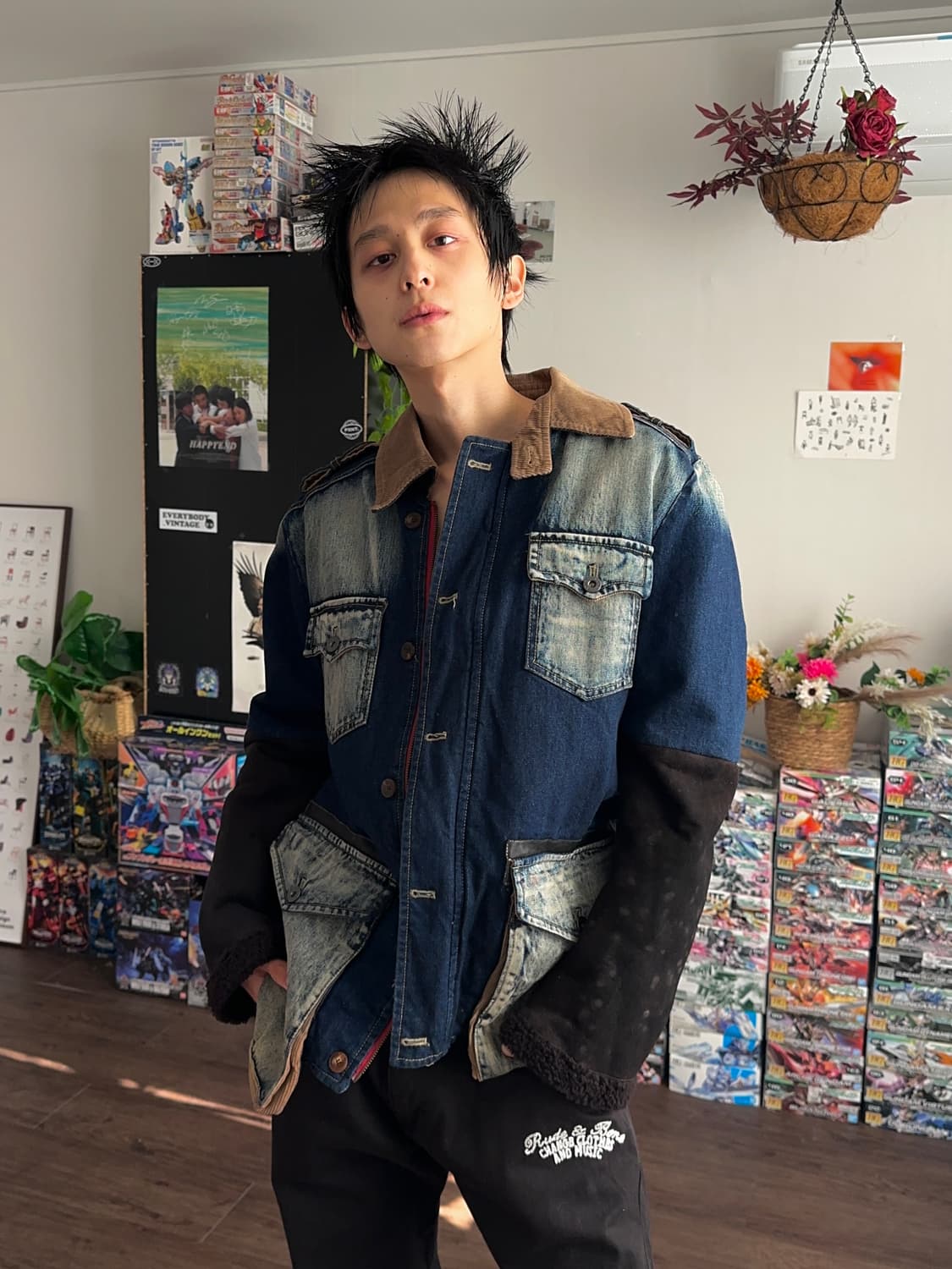 Gengy Homme 무통암즈 데님 필드 자켓 상품이미지1