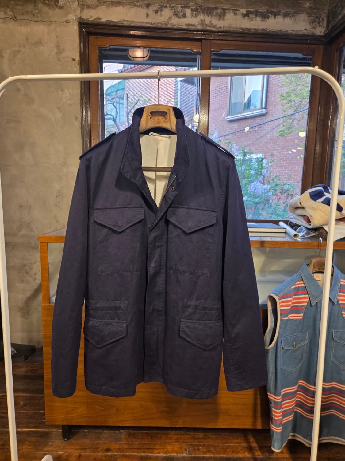 이탈리아 브랜드 알랭 M-65 자켓 상품이미지1