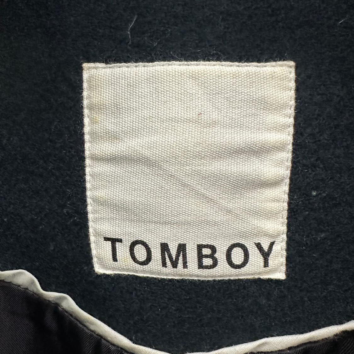 Free 톰보이 여자 울 더블코트 상품이미지4