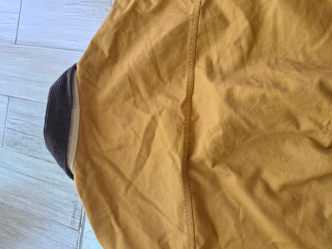 H&M 코듀로이 배색 오버핏 셔츠 M 상품이미지2