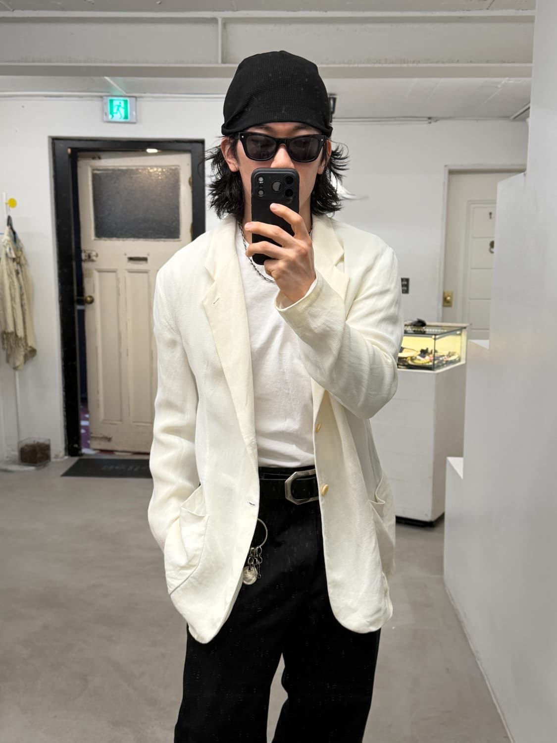 아르마니 린넨 레이온 자켓 상품이미지1